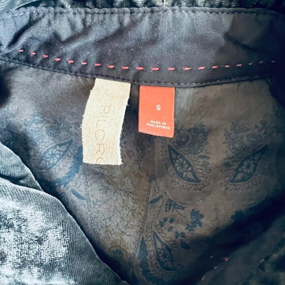 Velvet Buttondown Shirt - Picture 4 of 5